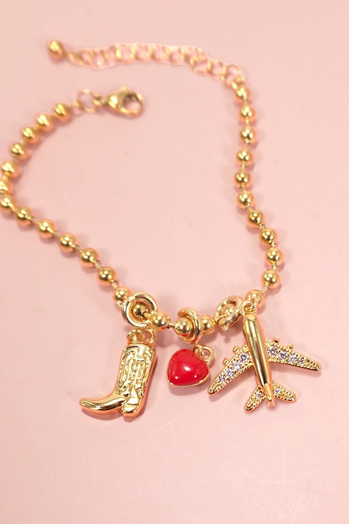 18K STAINLESS STEEL BRACELET FOR CHARMS