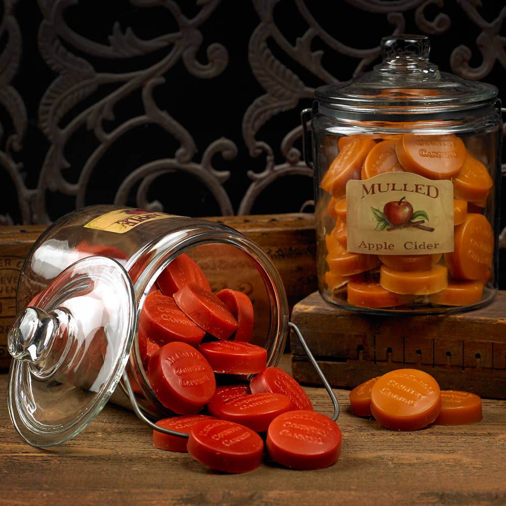 Buttons Display jar with label