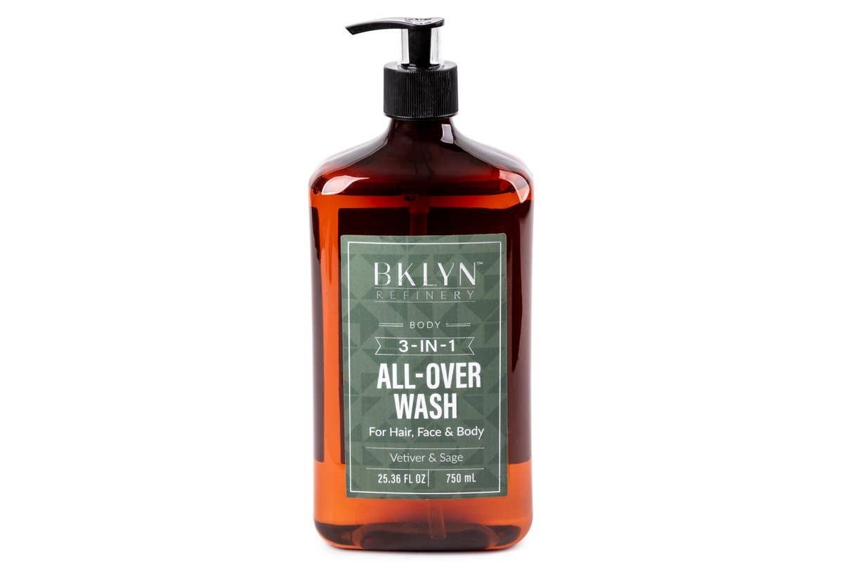 3-in-1 Wash, Amber Drop Shoulder Bottle