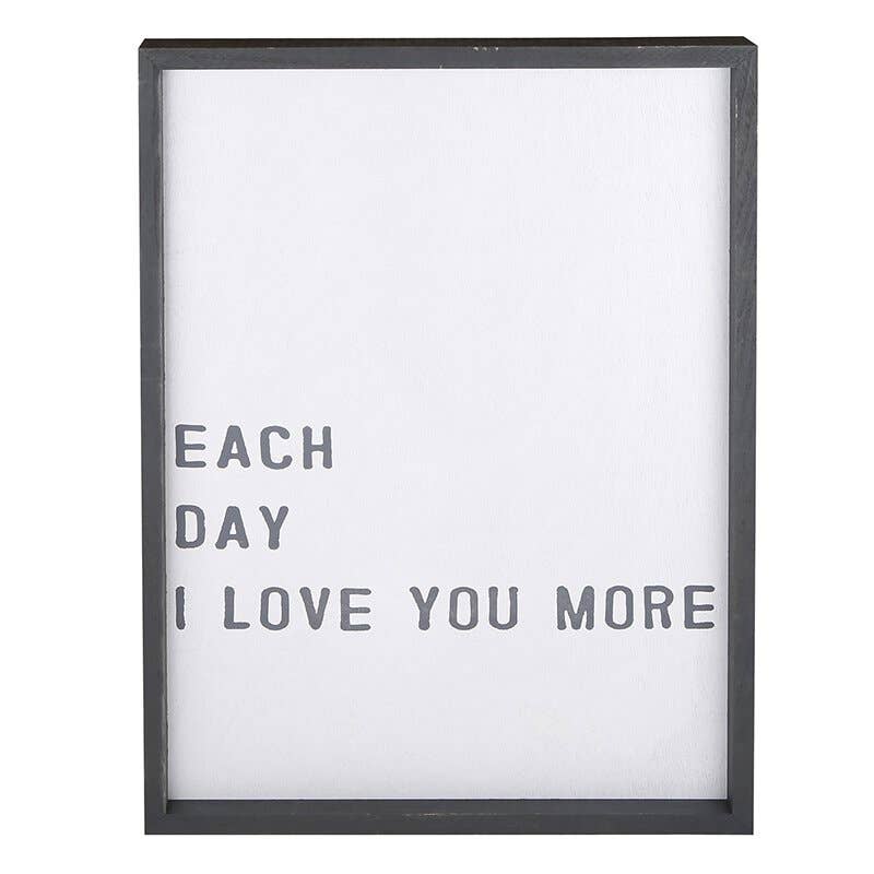 Love You 20 X 26 Framed