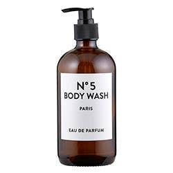 Amber Body Wash Bottle