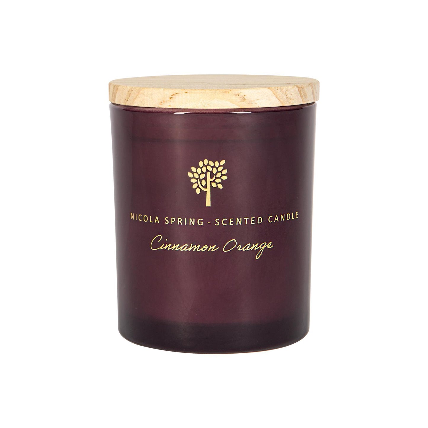 Cinnamon & Orange Wax Scented Candle