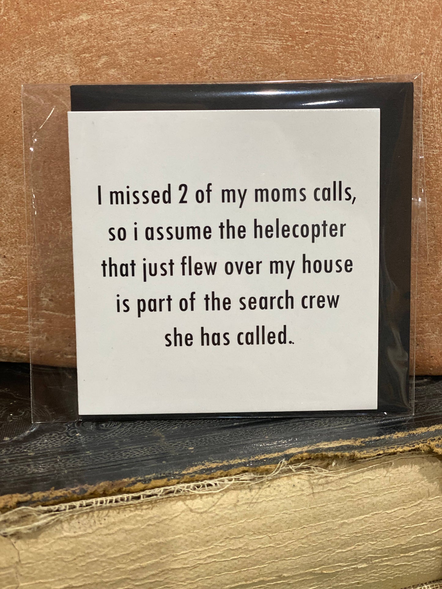 Mini Card Helicopter Mom