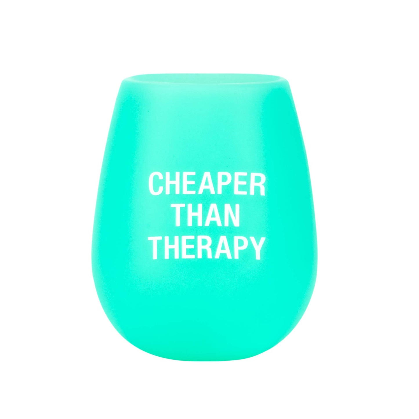 Therapy Stemless Silicone Wine Glass