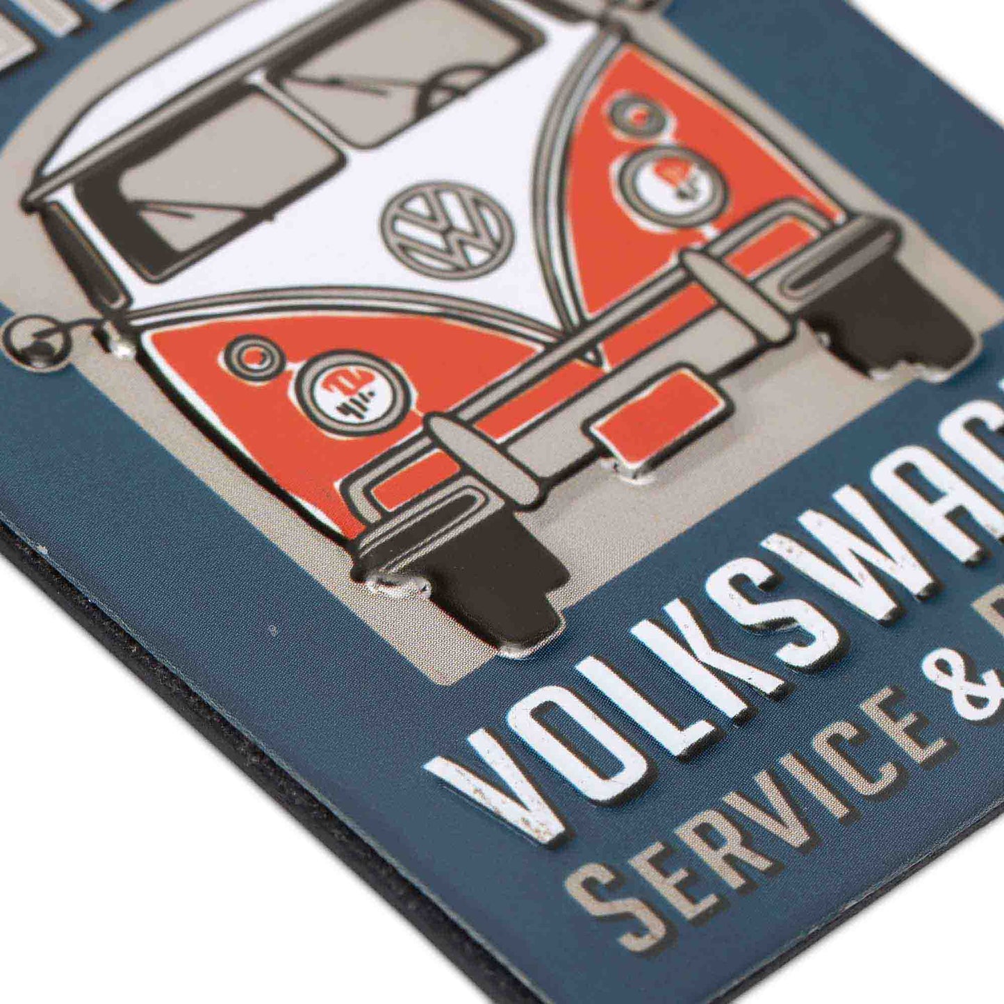 Volkswagen Service Die Cut Metal Magnet