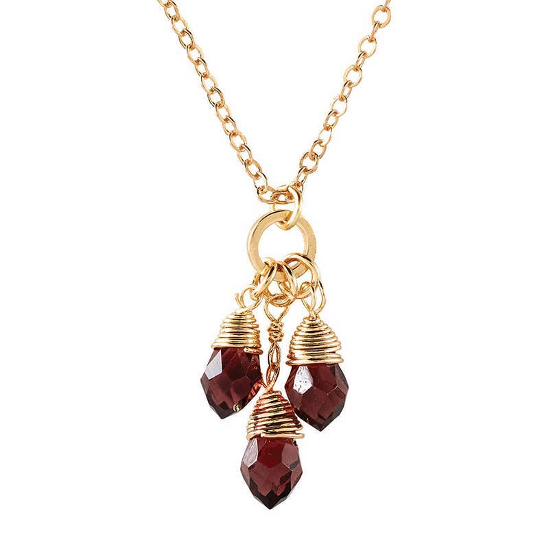 Violet Chemistry Necklace