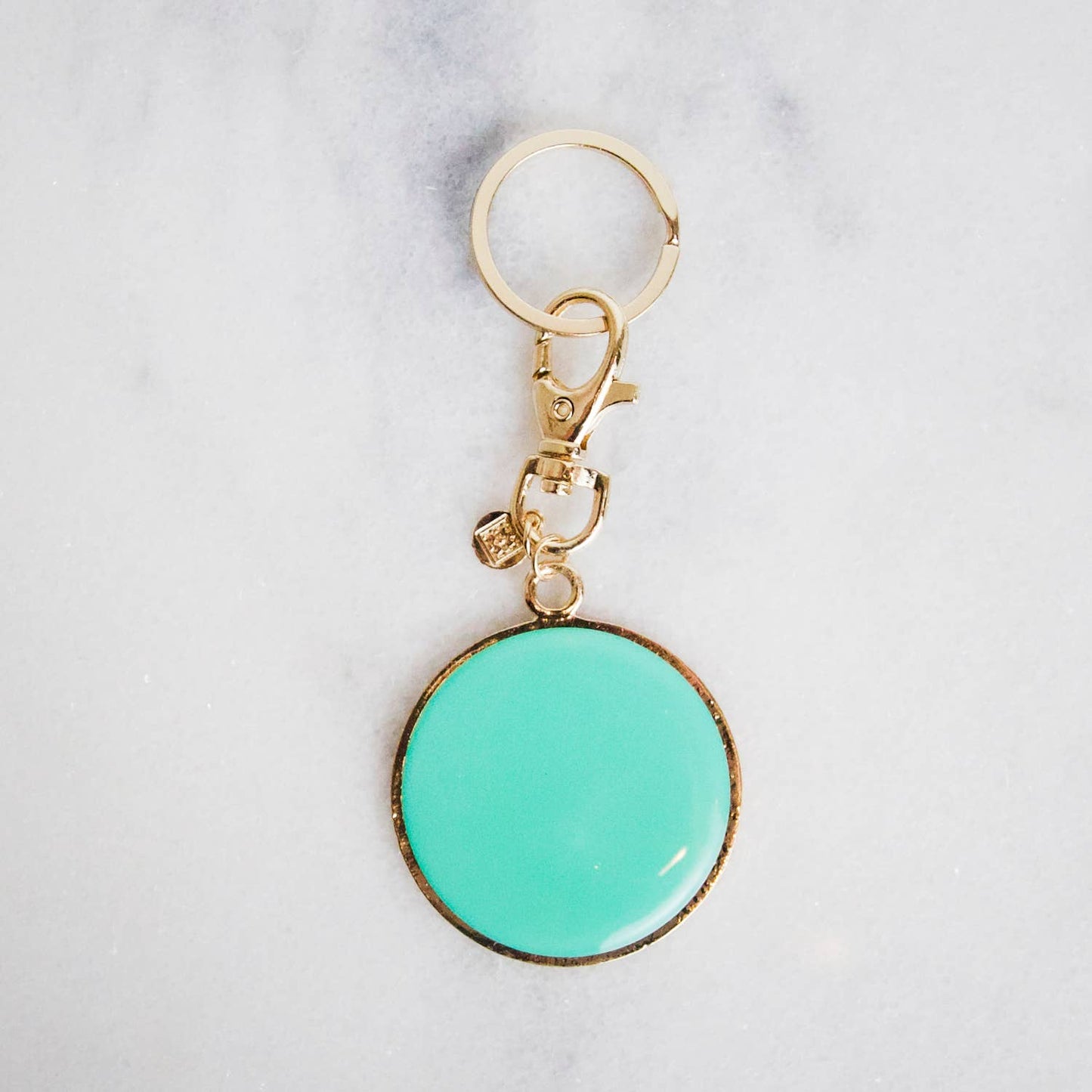 Keychain Turn it up Teal