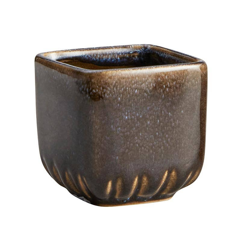 Navy Square Pot Sm