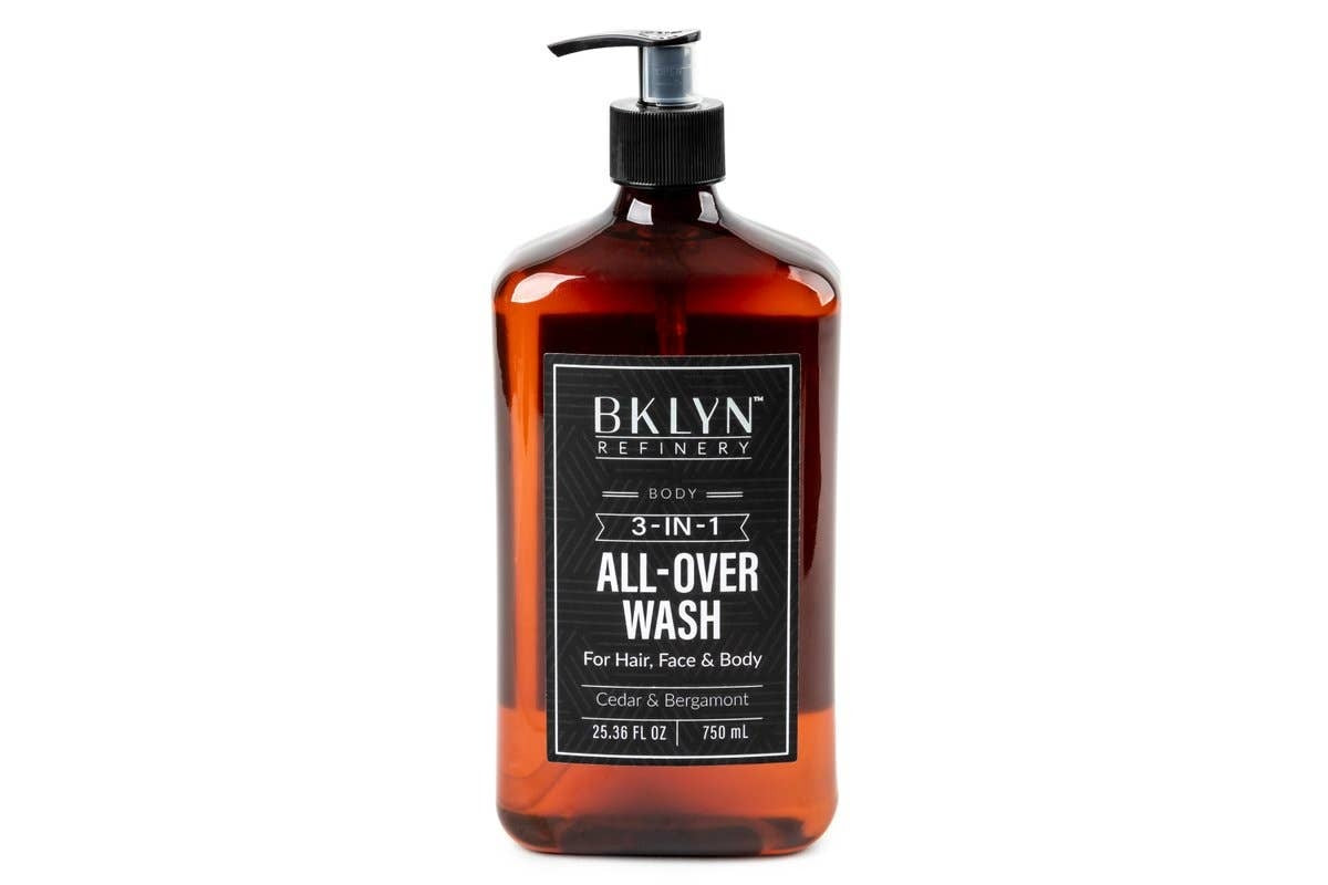 3-in-1 Wash, Amber Drop Shoulder Bottle