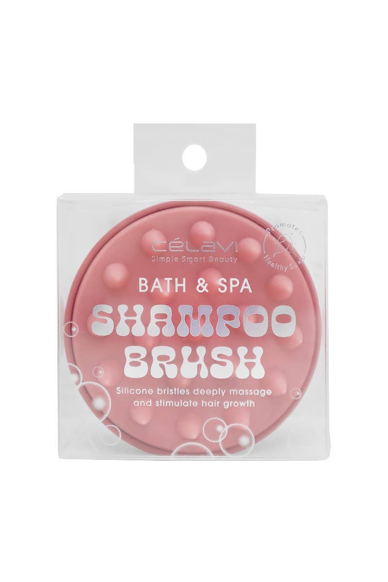 Celavi 45307 Salmon Bath & Spa Shampoo Brush - 12pc
