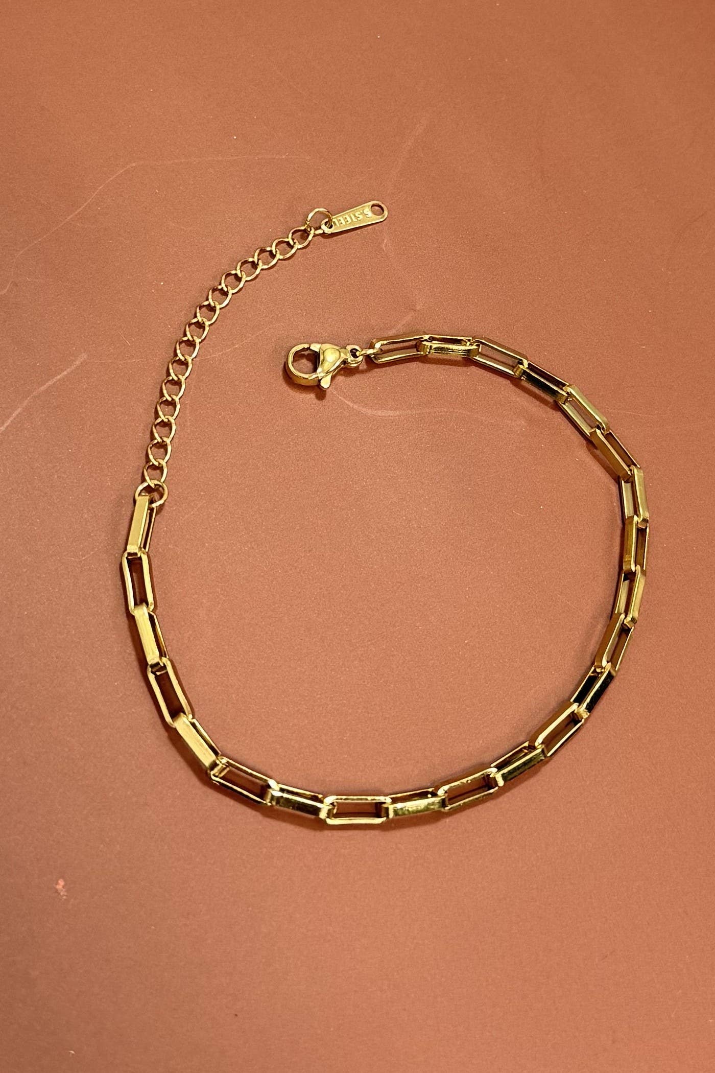 18K STAINLESS STEEL BRACELET FOR CHARMS