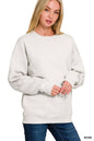 Fleece Round Neck Sweatshirts
