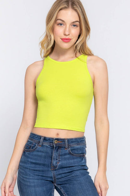 Halter Neck Crop Top