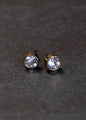 Rhinestone Stud Earring - Small