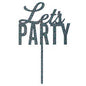 Acrylc Cke Tppr - Let's Party