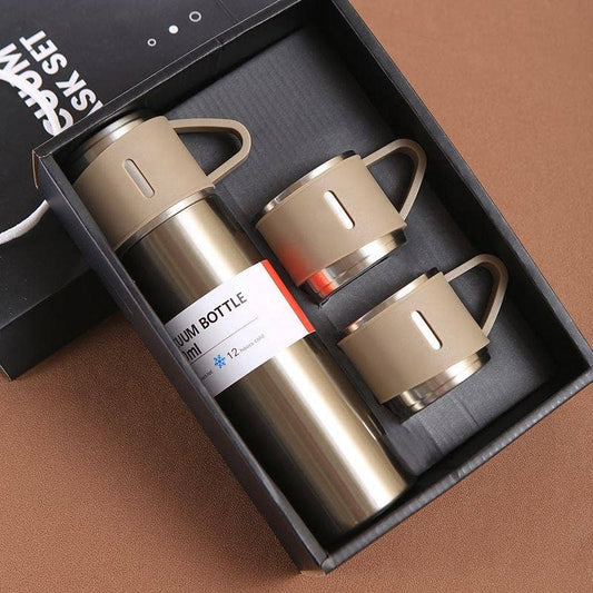 Gift set Vacuum Flask Thermos Cup