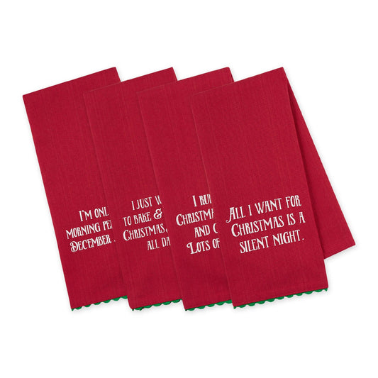 One Single Cranky Kringle Dishtowel Assorted Mix