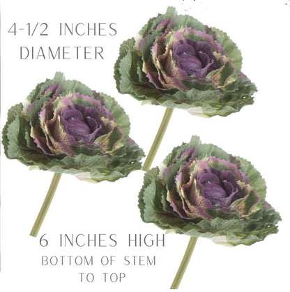 Artificial Decorative Ornamental Winter Cabbage