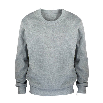 LeeHanTon Men's Crew Neck Soft Fleece Pullover Sweatshirt