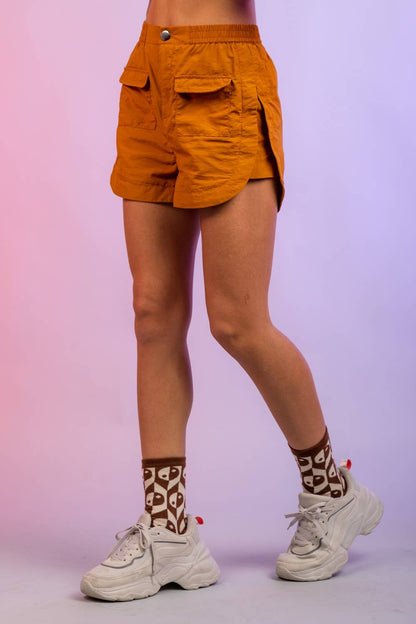 High Waisted Active Shorts
