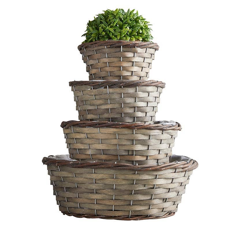 Round Dual Color Basket Set