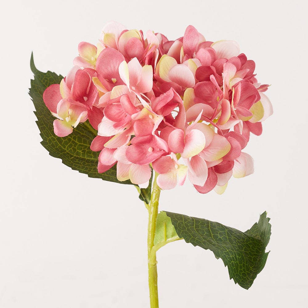 19" Artificial Hydrangea Polysilk Flower Stem -