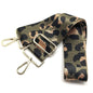 Olive Green Cheetah "Guitar" Bag Strap