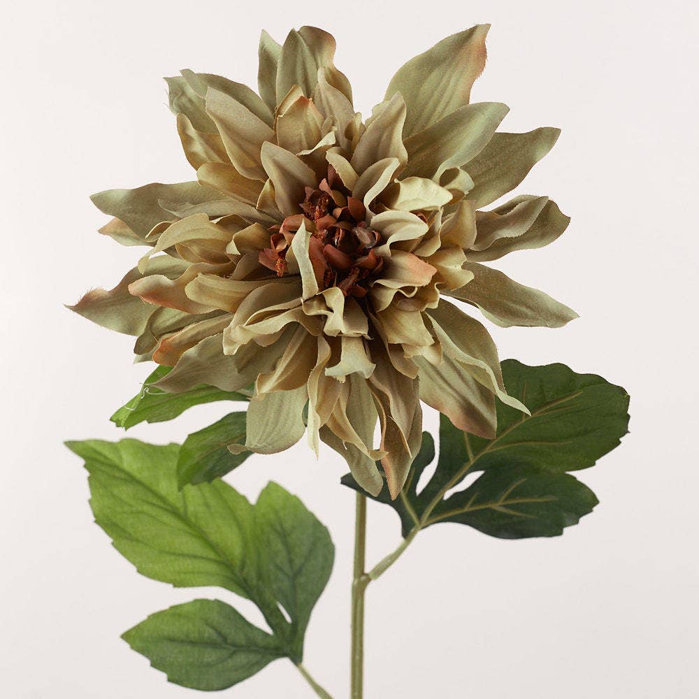 25" Artificial Dahlia Stems