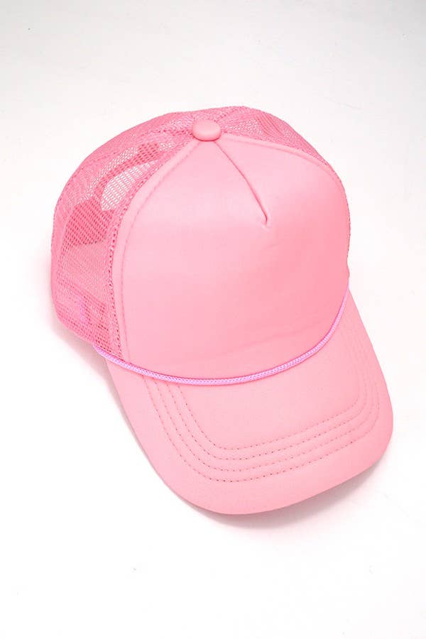 Custom Trucker Foam Front Mesh Back Cap |
