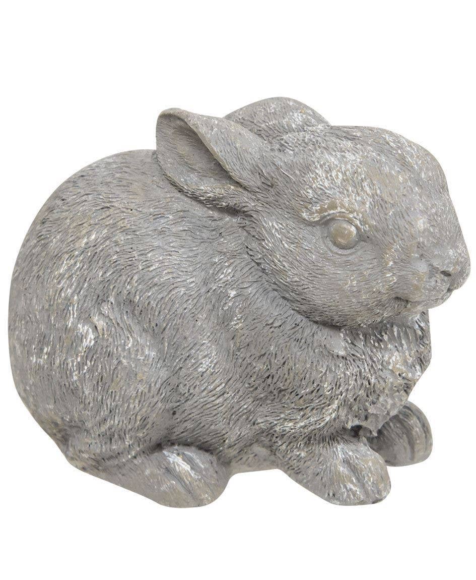 Gray Resin Bunny, 4 Assorted