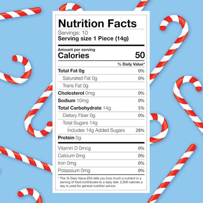 Sweet Stripes Soft Mint Candy Peppermint Stir Sticks