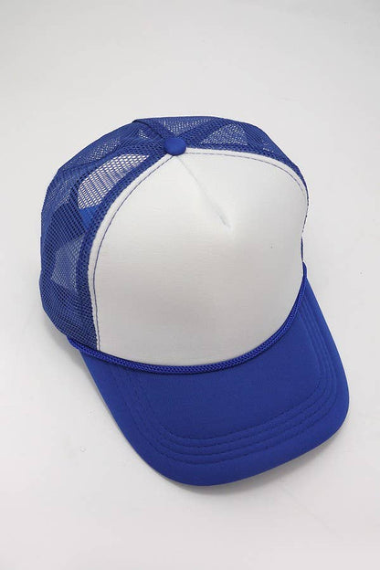 Custom Trucker Foam Front Mesh Back Cap |