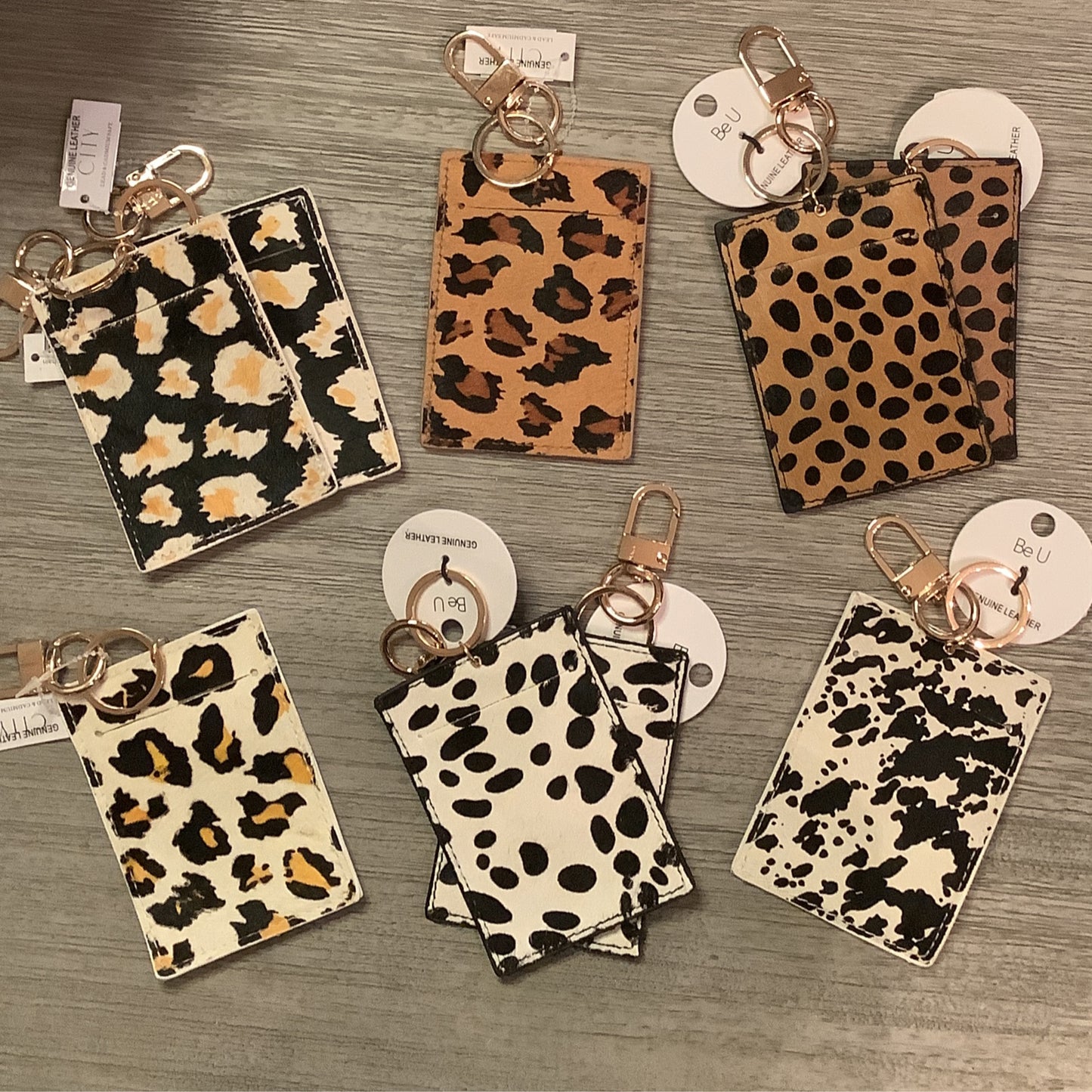 Animal Print Keychain