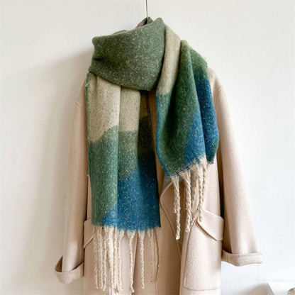 Color Autumn And Winter Scarf