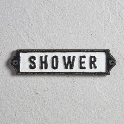 Shower Iron Sign