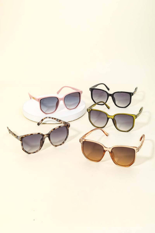 Acetate Wayfarer Sunglasses