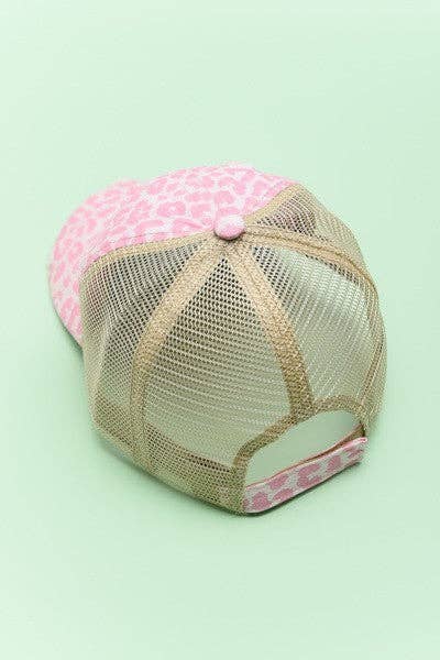 Distress Mesh Back Cap
