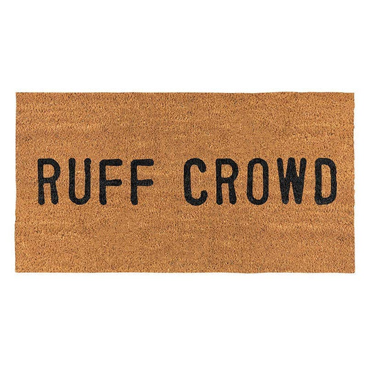 30x16 DoorMat-Ruff Crowd