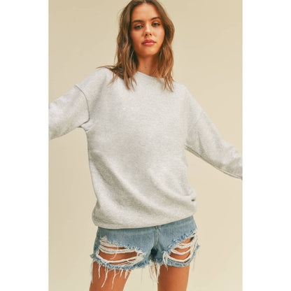 Blank Sweatshirt: BLACK, XL