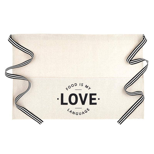 Waist Apron- food is my love language