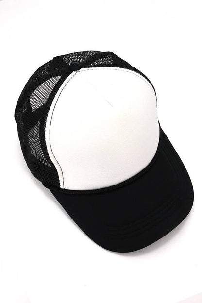 Custom Trucker Foam Front Mesh Back Cap |