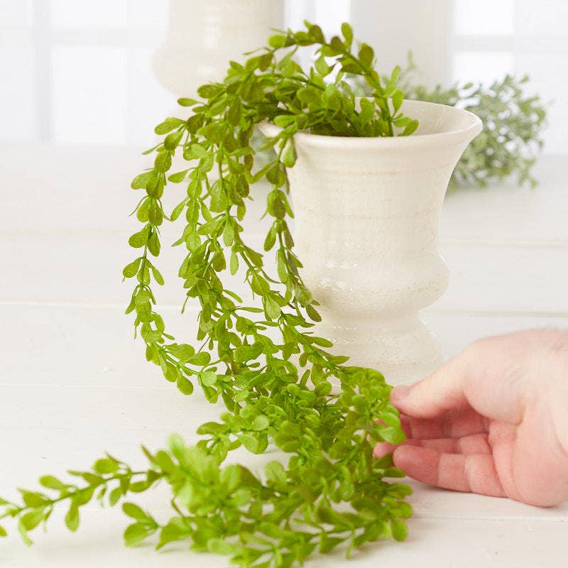 31" Weatherproof Cascading Artificial Greenery