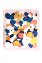 COLOR BLOCK SILKY FEEL BANDANA SCARF |
