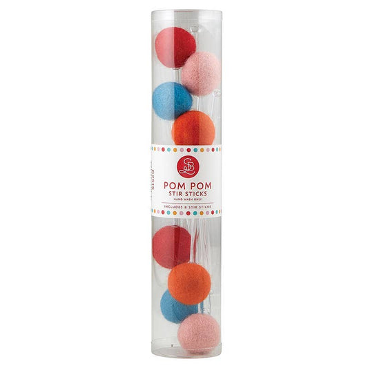 Stir Sticks - Pom Pom