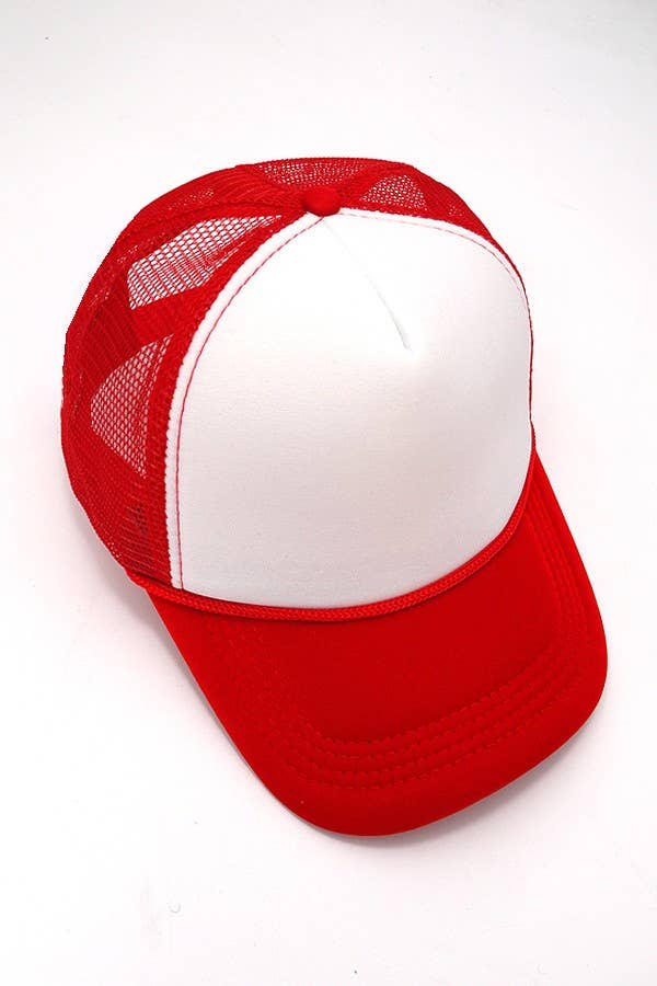 Custom Trucker Foam Front Mesh Back Cap |