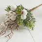 11" Faux Frosted Winter Berry & Greenery Picks