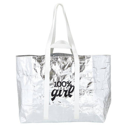 Silver Carry All Bag