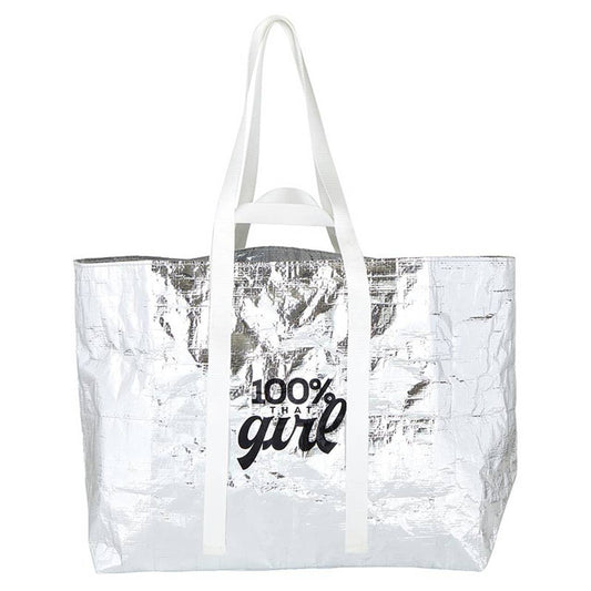 Silver Carry All Bag