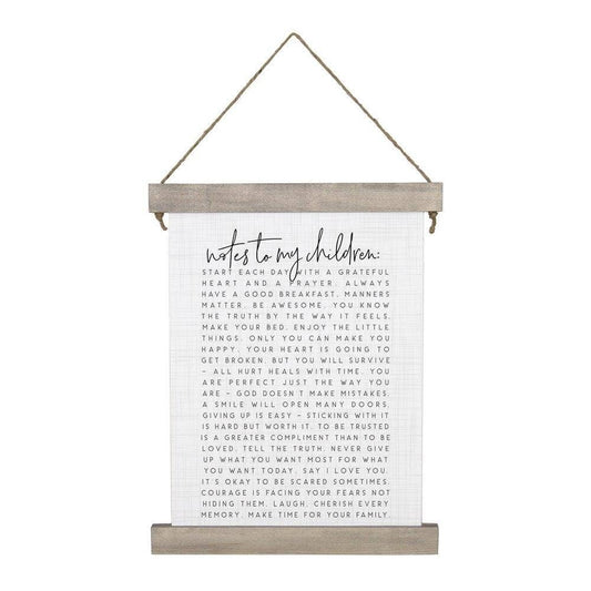 Notes To My Children