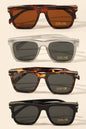 Acetate Frame Square Lens Sunglasses Set: MULTI